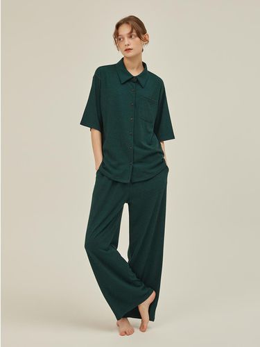 FIRST PAJAMA SET_deep green - atempo - Modalova