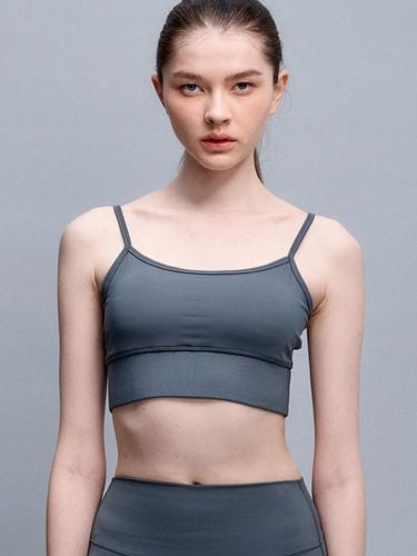 Skinny Solid Sports Bra Top_3 COLORS - HOLAHO - Modalova