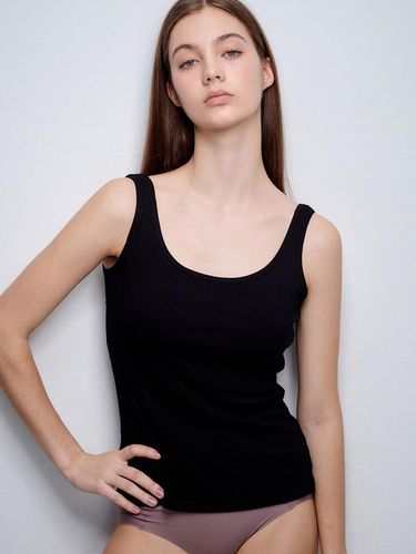 Viscose Basic Sleeveless Tank Top - HOLAHO - Modalova