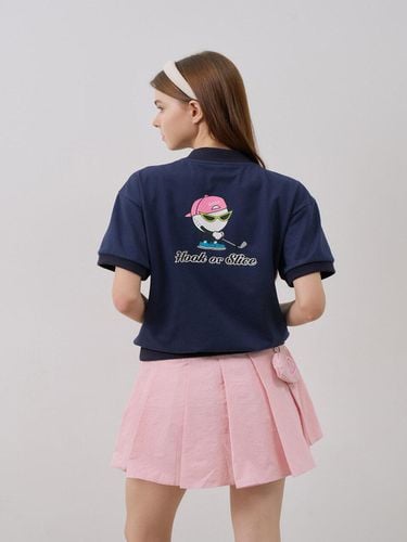 Hook slice ball pocket short-sleeved sweatshirt na - goxo - Modalova