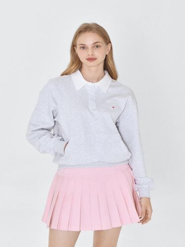 Go XO Polling In Golf Collar Pocket Sweatshirt Lig - goxo - Modalova