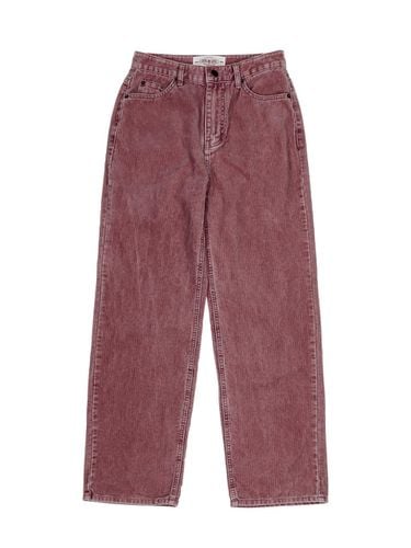 Washed-out pink corduroy pants - cite de cite - Modalova