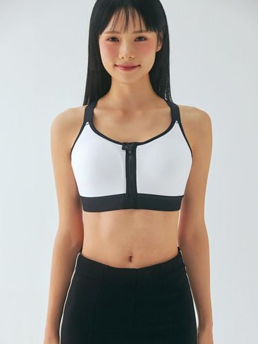 High Support Zip-Up Sports Bra 2 Types (Bra1+Bra1) - comfortlab - Modalova