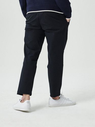 AMING Basic Fit Spandex Slacks Black - goxo - Modalova