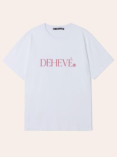 DEHEVE Basic Logo T-shirt [White] - DEHEVE - Modalova