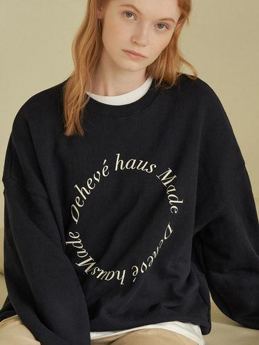 Italic sweatshirt [NAVY] - DEHEVE - Modalova