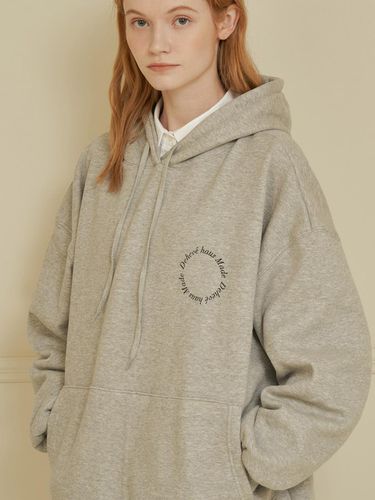 Italic hood [MELANGE GRAY] - DEHEVE - Modalova