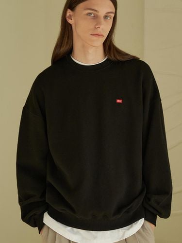 Essential Wappen sweatshirt [BLACK] - DEHEVE - Modalova