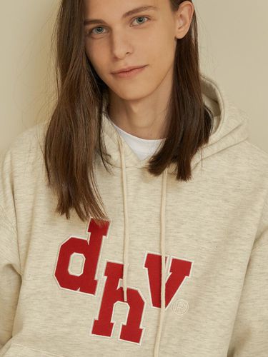 DHV Under embroidered hood [OATMAL] - DEHEVE - Modalova