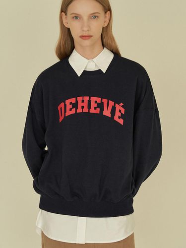 College logo sweatshirt [NAVY] - DEHEVE - Modalova