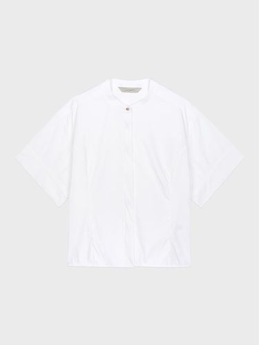 Short Sleeve Stand Collar Shirt () - YIJU - Modalova