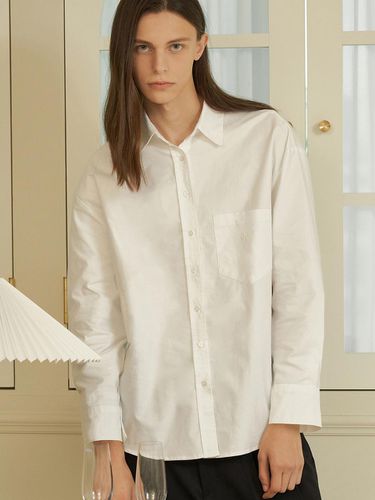 Oxford Logo Embroidered Shirt - DEHEVE - Modalova