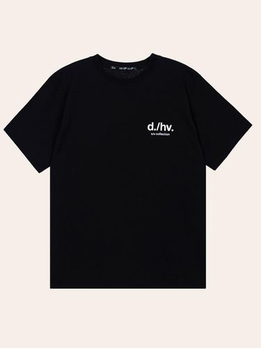 DHV Simple Logo T-shirt [Black] - DEHEVE - Modalova