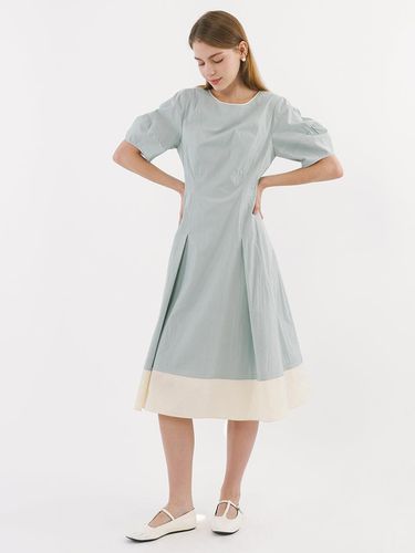 Round neck A-line dress - 2colors - OLIVE DES OLIVE - Modalova