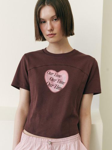 OUR HEART PAINTING CROP T-SHIRTS BR - TMAKER - Modalova