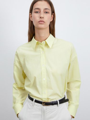 OVER-FIT BOX SHIRTS_YELLOW - RIDIFI - Modalova