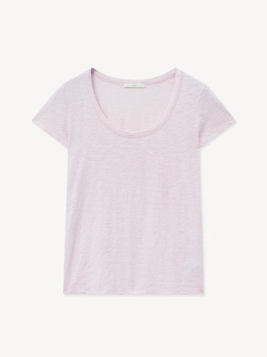 WASHED ROUND T-SHIRT_PINK - RIDIFI - Modalova