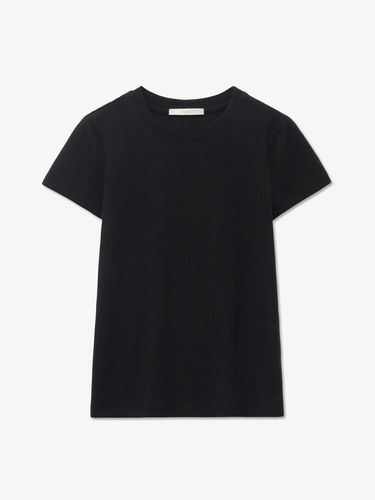 ROUND CAP SLEEVE TOP_BLACK - RIDIFI - Modalova