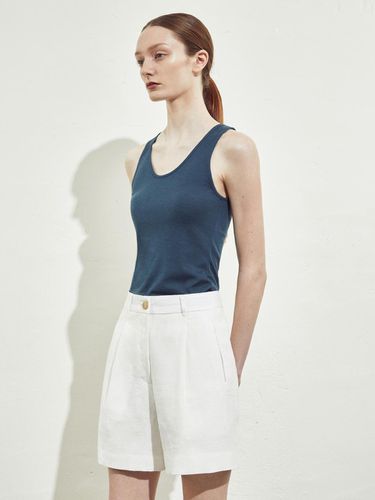 SOFT SLEEVELESS_BLUE - RIDIFI - Modalova