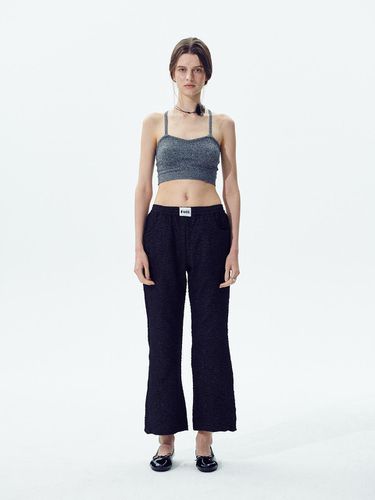 Ruffle Resort Long Pants, Black - Foli - Modalova