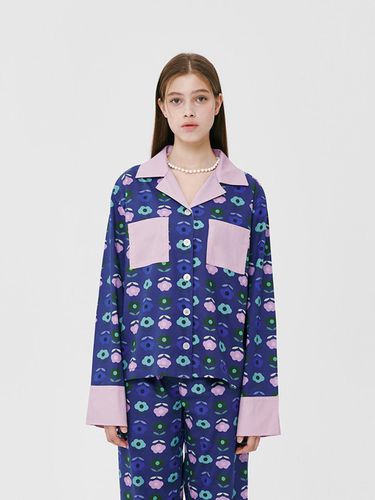 Female) Dark Garden Pajama Shirt - Foli - Modalova