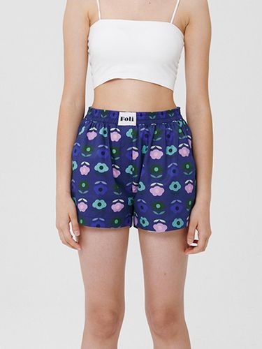 Female) Dark Garden Pajama Shorts - Foli - Modalova