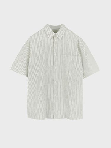 STRIPE HALF SHIRTS - LIEU HOMME - Modalova