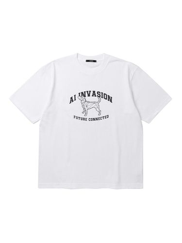 Puppy AI T-shirt (white) - ADHOC - Modalova