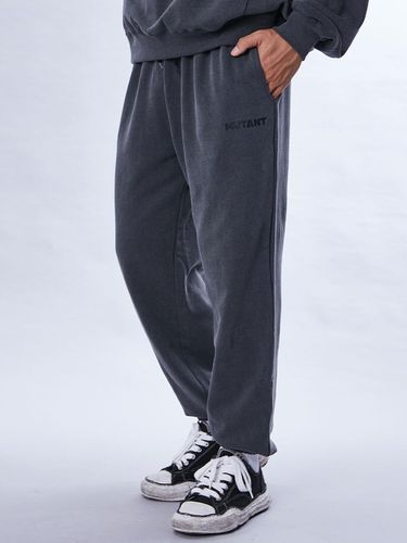 SIGNATURE PIGMENT SWEAT JOGGER PANTS (ASH) - MUTZ - Modalova