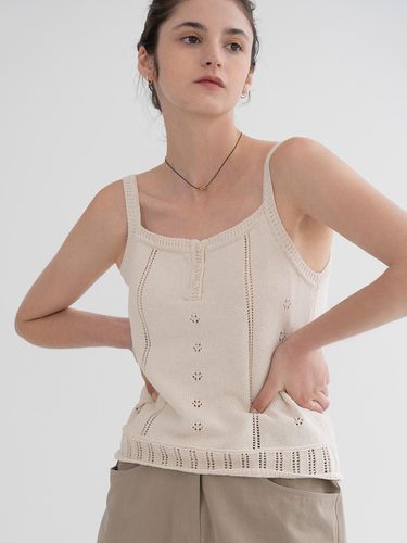 Knit Sleeveless (Natural) - THE MITTEN - Modalova