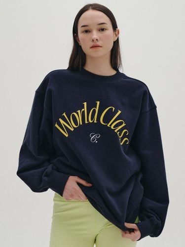 World Class Over-fit Sweatshirt (Dark Navy) - CLOVE - Modalova