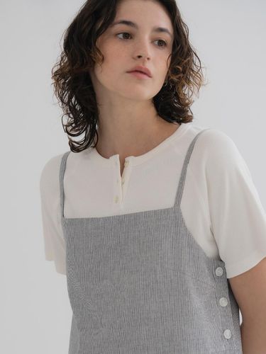 Button half t-shirt - THE MITTEN - Modalova