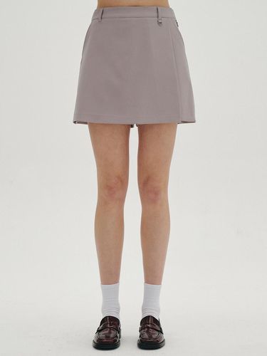 Wrap Shorts (Grey) - CLOVE - Modalova