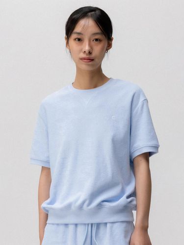 Soft Terry T-Shirt (Sky Blue) - CLOVE - Modalova