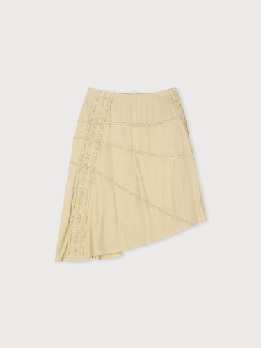 SHIRRING WRINKLE SKIRT (2COLORS) - Ethos - Modalova