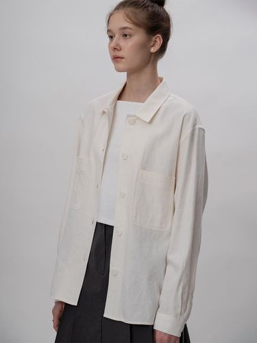 Linen shirt jacket - THE MITTEN - Modalova