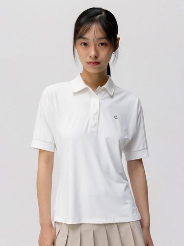 Slim Polo Shirt (White) - CLOVE - Modalova