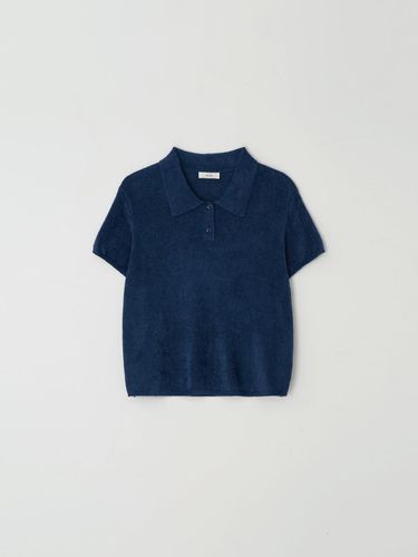 Terry Collar T-shirts(Navy) - THE RYE - Modalova