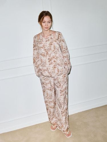 MJ_Classic pattern pajamas_BEIGE - Melanie Joy - Modalova