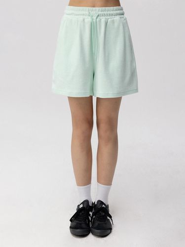 Soft Terry Shorts (Green) - CLOVE - Modalova