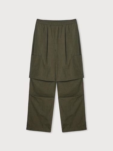 SIDE TUCK BANDING PANTS (2COLORS) - Ethos - Modalova