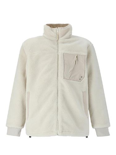 High-Neck fleece zip-up - ADHOC - Modalova