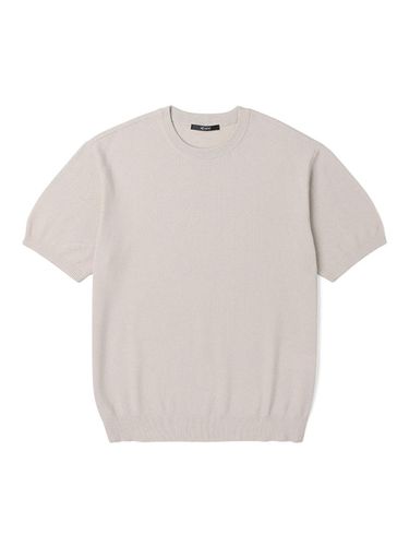Cool Cotton Poly Round Knitwear (LT-BEIGE) - ADHOC - Modalova