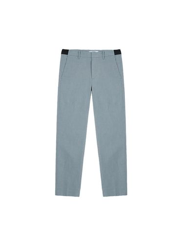 Linen Texture Men's Slacks [Beige] (LT-BEIGE) - ADHOC - Modalova