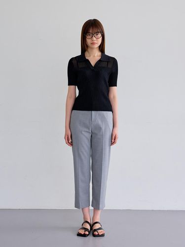 AR_Casual straight slacks_GRAY - Aei&Rei - Modalova