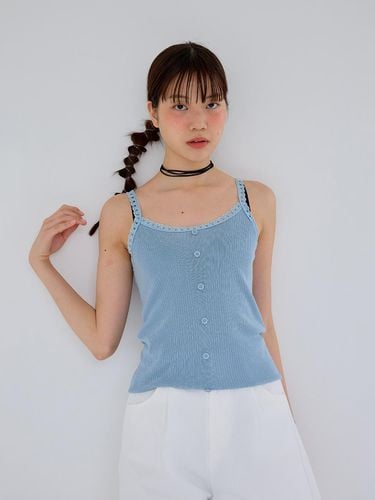 AR_Buckle knit camisole_BLUE - Aei&Rei - Modalova