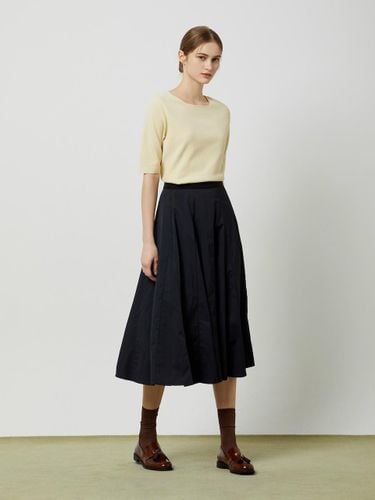 Square Neck Volume Puff Sleeve Pullover - CC collect - Modalova