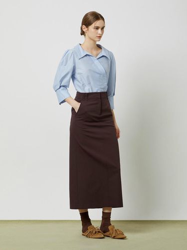 Slim Long H-Line Skirt DR_C243MSD008 - CC collect - Modalova