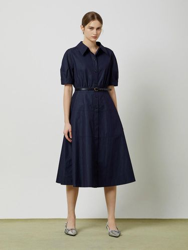 Half-sleeve belted shirt-type dress IN_C243MSE003 - CC collect - Modalova