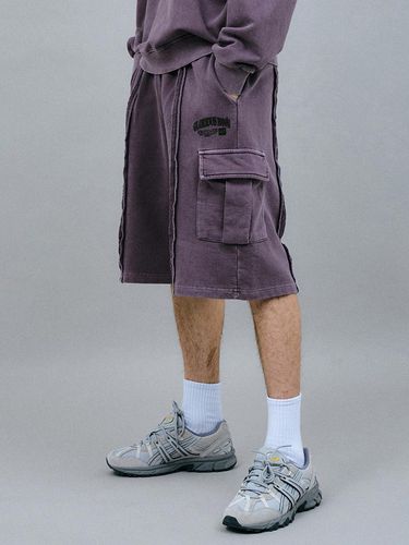 Romantic90 Pigment Bermuda Cargo Shorts - GAKKAI UNIONS - Modalova